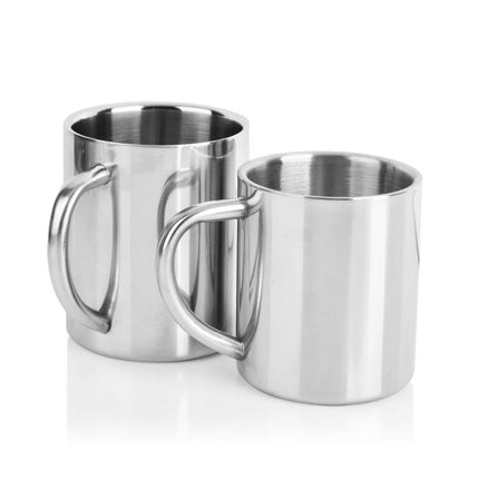 Double Wall Stainless Steel Coffee Mug Portable Termo Cup Travel Tumbler Coffee Jug Milk Tea Beer Cups Double Office Water Mugs - DealBuddy