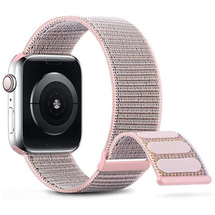 Dual Hook and Loop Nylon Watch Band, For Apple Watch SE 2023 44mm, For Apple Watch SE 2023 40mm, For Apple Watch Ultra 2 49mm, For Apple Watch Series 9 45mm, For Apple Watch Series 9 41mm - DealBuddy