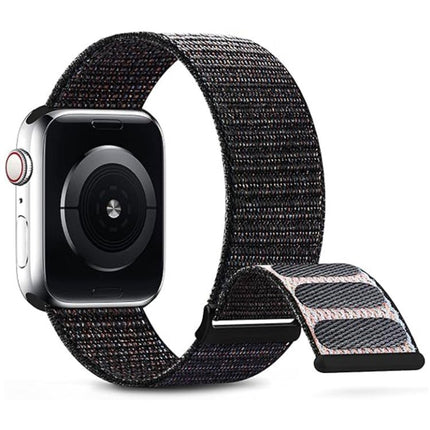 Dual Hook and Loop Nylon Watch Band, For Apple Watch SE 2023 44mm, For Apple Watch SE 2023 40mm, For Apple Watch Ultra 2 49mm, For Apple Watch Series 9 45mm, For Apple Watch Series 9 41mm - DealBuddy