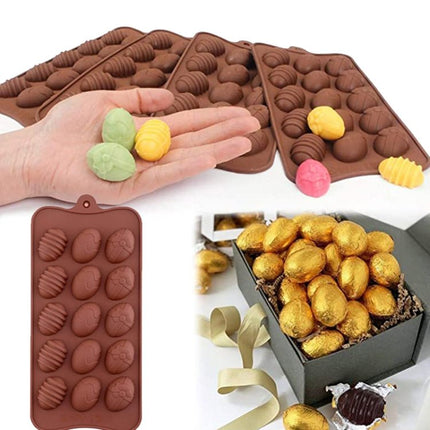 Easter Mini Colorful Egg Silicone Chocolate Mold - DealBuddy