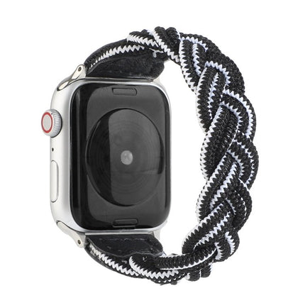Elastic Woven Watchband For Apple Watch Series 6 & SE & 5 & 4 40mm / 3 & 2 & 1 38mm, 120mm, 130mm, 150mm - DealBuddy