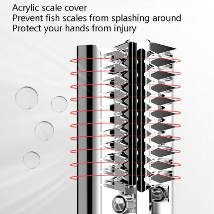 Electric Fish Scale Scraper Household Use Scraping Tool, CN Plug - DealBuddy