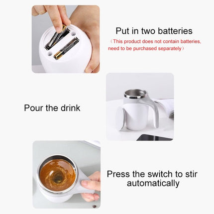 Electric Stirring Cup Milkshake Coffee Stirring Cup - DealBuddy