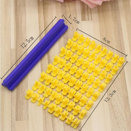 English Alphanumeric Symbol Seal Cookie Mold Movable Type Cake Mold Set - DealBuddy