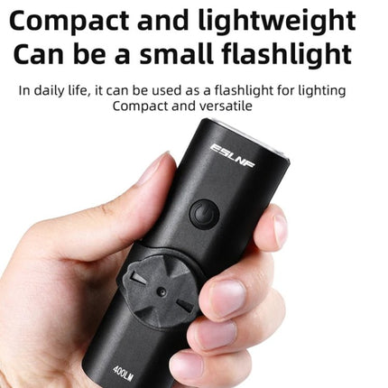 ESLNF Mountain Bike Headlight Waterproof Aluminum USB Charging Road Bike Light Cycling Gear - DealBuddy