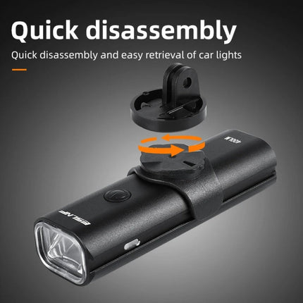 ESLNF Mountain Bike Headlight Waterproof Aluminum USB Charging Road Bike Light Cycling Gear - DealBuddy
