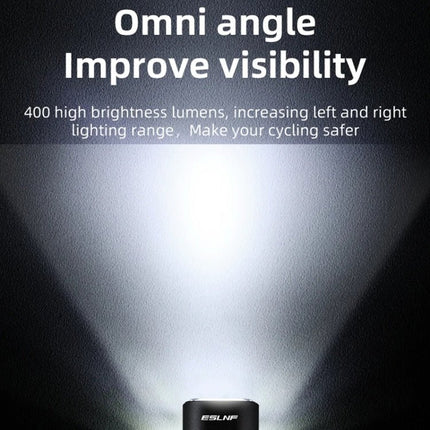 ESLNF Mountain Bike Headlight Waterproof Aluminum USB Charging Road Bike Light Cycling Gear - DealBuddy