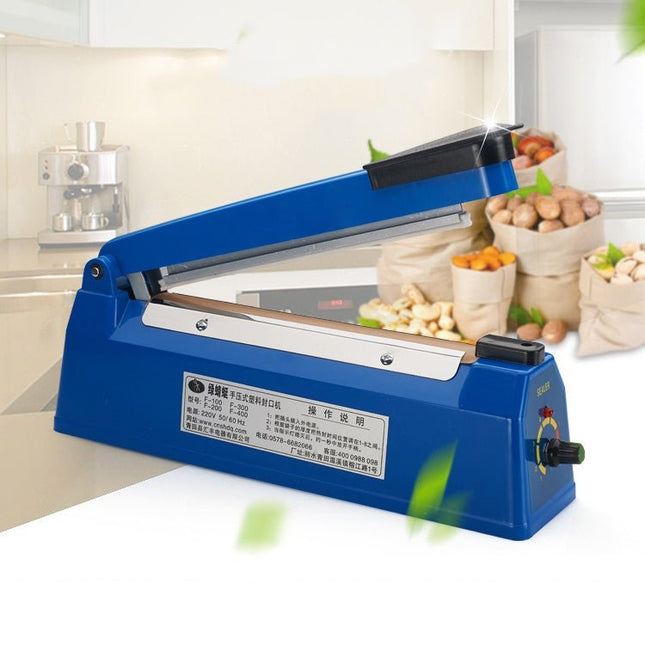 F - 200 200mm Heat Sealing Hand Impulse Poly Sealer Closer Machine, Plastic Shell - DealBuddy