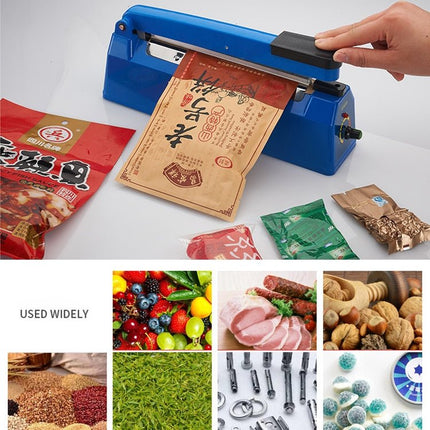 F - 200 200mm Heat Sealing Hand Impulse Poly Sealer Closer Machine, Plastic Shell - DealBuddy