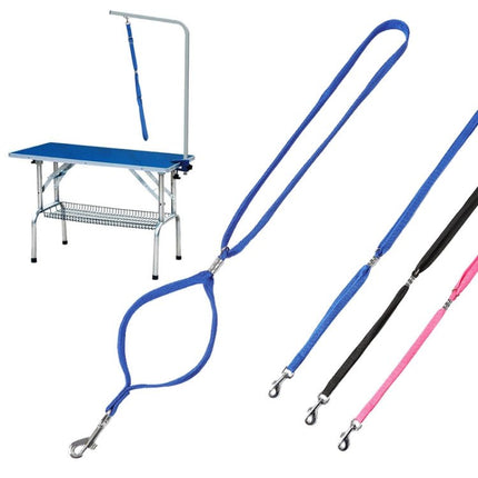 Fixed Rope Dog Traction Rope for Pet Bath Table, Pink, Black, Blue - DealBuddy
