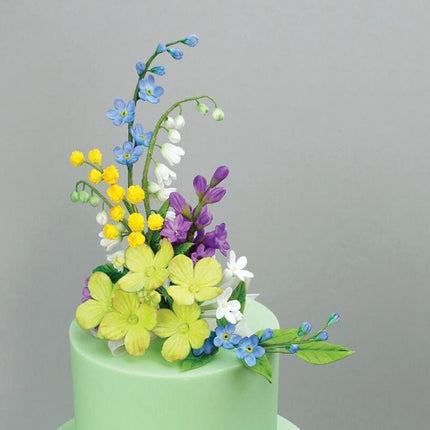 Flower and Leaf Combination Silicone Mold Fondant DIY Modeling Tool - DealBuddy
