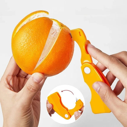 Foldable Orange Peeler Stripper Peeling Knife Kitchen Tool - DealBuddy