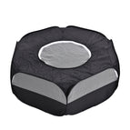 With Cover and Side Cloth (Black)