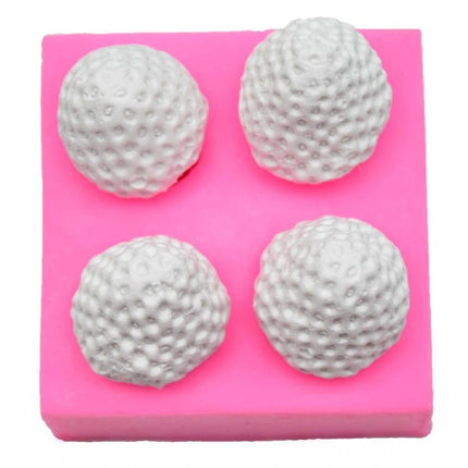 Fondant Chocolate Cake Decorating Strawberry Silicone Mold - DealBuddy
