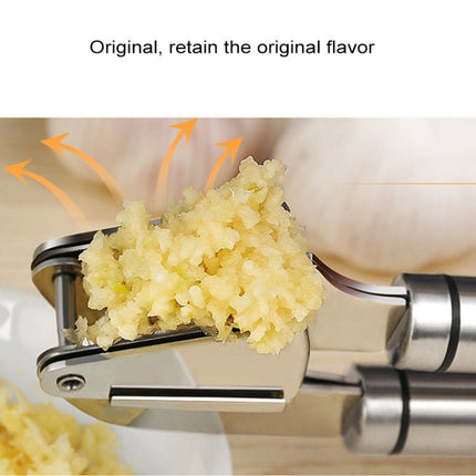 Food Grade 304 Stainless Steel Garlic Press Presser Crusher Slicer - DealBuddy