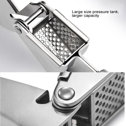 Food Grade 304 Stainless Steel Garlic Press Presser Crusher Slicer - DealBuddy