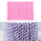 Food Grade Fondant Silicone Mold Pleated Skirt Cake Decorating Tool - DealBuddy