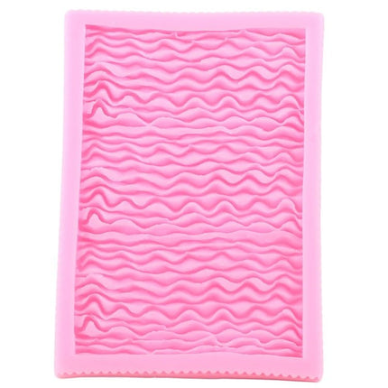 Food Grade Fondant Silicone Mold Pleated Skirt Cake Decorating Tool - DealBuddy