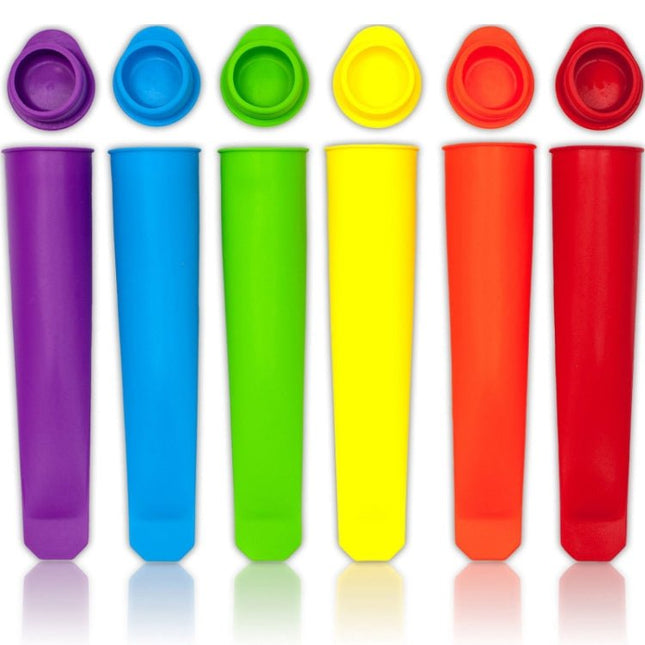 Food Grade Long Silicone Popsicle Ice Cream Molds - DealBuddy