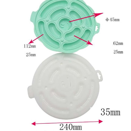 Food Grade Silicone Round Sausage Mold Baking Mold Homemade DIY Hot Dog Mold, Random Color Delivery - DealBuddy