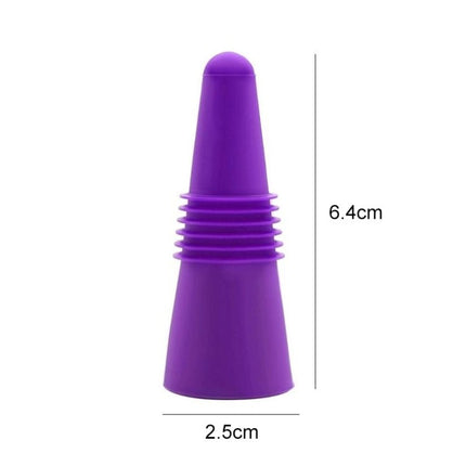 Food Grade Silicone Wine Stopper Creative Preservation Bottle Stopper - DealBuddy
