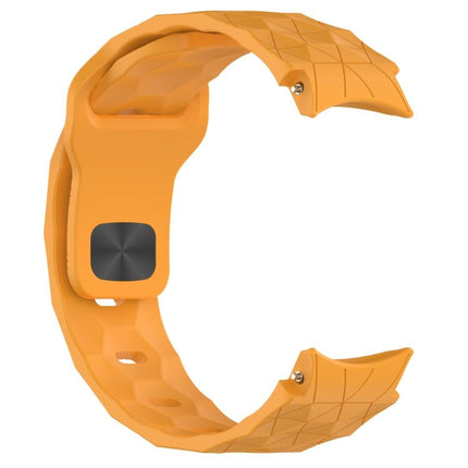 Football Texture Reverse Buckle Silicone Watch Band, For Samsung Galaxy watch 5 Golf Edition, For Samsung Galaxy Watch 5 44mm, For Samsung Galaxy Watch 5 Pro 45mm, For Samsung Galaxy Watch 5 40mm - DealBuddy