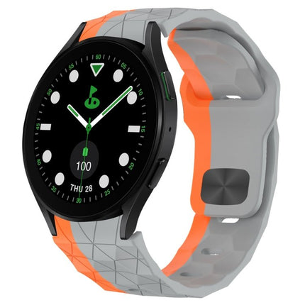 Football Texture Reverse Buckle Silicone Watch Band, For Samsung Galaxy watch 5 Golf Edition, For Samsung Galaxy Watch 5 44mm, For Samsung Galaxy Watch 5 Pro 45mm, For Samsung Galaxy Watch 5 40mm - DealBuddy
