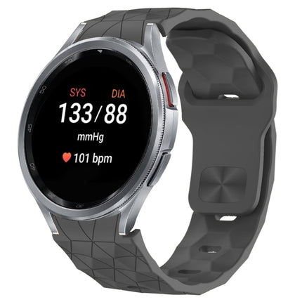 Football Texture Reverse Buckle Silicone Watch Band, For Samsung Galaxy Watch FE 40mm, For Samsung Galaxy Watch 7 44mm, For Samsung Galaxy Watch 7 40mm, For Samsung Galaxy Watch 6 Classic 47mm - DealBuddy
