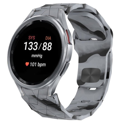 Football Texture Reverse Buckle Silicone Watch Band, For Samsung Galaxy Watch FE 40mm, For Samsung Galaxy Watch 7 44mm, For Samsung Galaxy Watch 7 40mm, For Samsung Galaxy Watch 6 Classic 47mm - DealBuddy