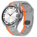 For Samsung Galaxy Watch 6 Classic 47mm / Grey Orange