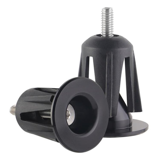 For 22 - 24mm Handlebar 1pair Bicycle Expanding Locking Aluminum Alloy Bar End Plug Cycling Accessories - DealBuddy