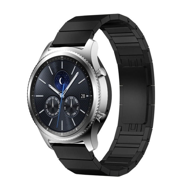 For Samsung Smart Watch One - bead Steel Original Buckle Replacement Strap Watchband - DealBuddy