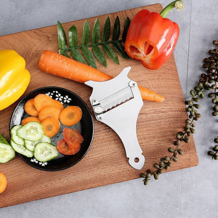 Fork - shaped Chocolate Planer Stainless Steel Truffle Slicer Cheese Grater - DealBuddy