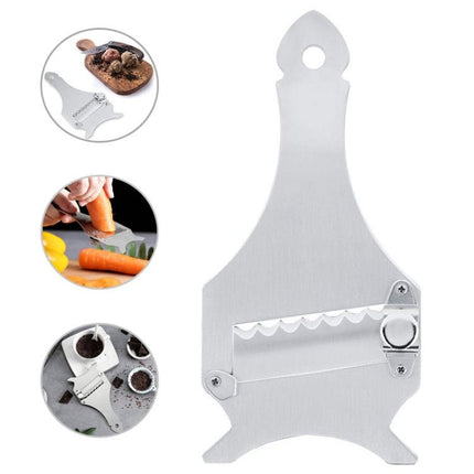 Fork - shaped Chocolate Planer Stainless Steel Truffle Slicer Cheese Grater - DealBuddy