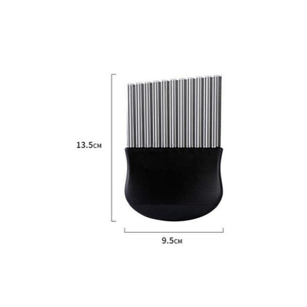 French Fries Cut Stainless Steel Saw Blade Serrated Cutter Fruit and Vegetable Tools Wave Knife Kitchen Equipment Accessories - DealBuddy