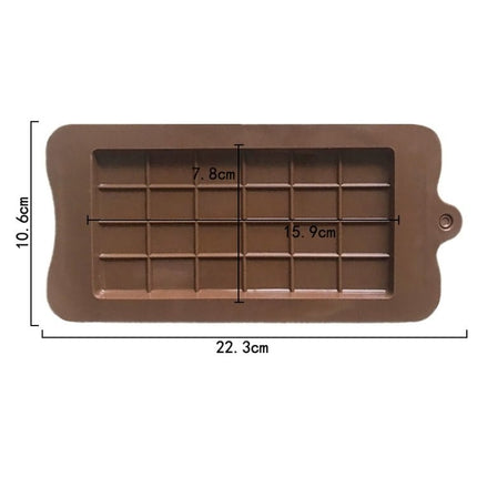 Full Plate Silicone Chocolate Block Mould High Temperature Resistant Baking DIY Mold - DealBuddy