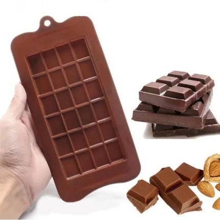 Full Plate Silicone Chocolate Block Mould High Temperature Resistant Baking DIY Mold - DealBuddy