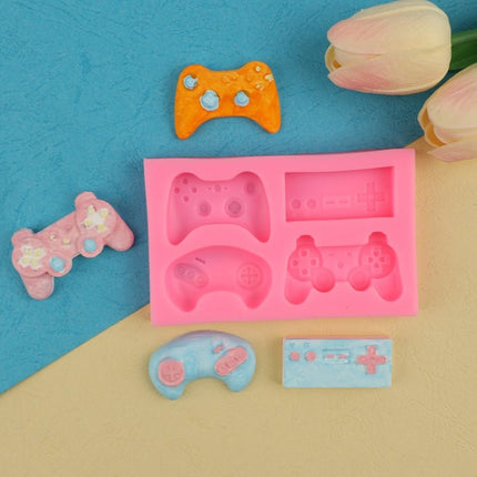 Game Console Gamepad Shape Silicone Mold Fondant Tool Cake Chocolate Mold - DealBuddy