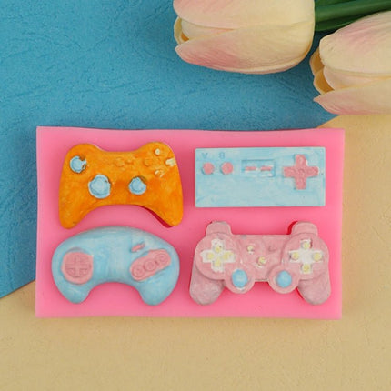 Game Console Gamepad Shape Silicone Mold Fondant Tool Cake Chocolate Mold - DealBuddy