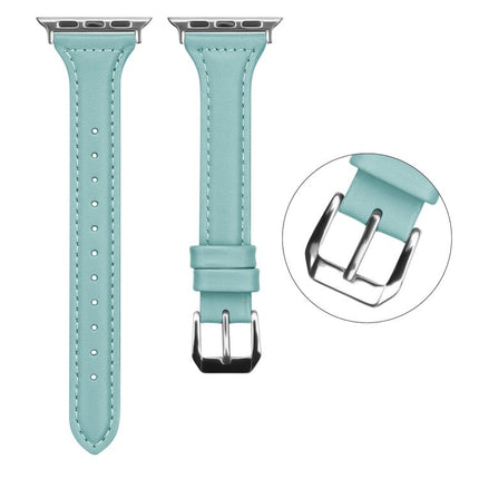 Genuine Leather Watch Band For Apple Watch Series, 7 41mm / 6&SE&5&4 40mm / 3&2&1 38mm, 7 45mm / 6&SE&5&4 44mm / 3&2&1 42mm - DealBuddy
