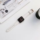 Genuine Leather Watchband For Apple Watch Series, 7 41mm / 6&SE&5&4 40mm / 3&2&1 38mm, 7 45mm / 6&SE&5&4 44mm / 3&2&1 42mm - DealBuddy