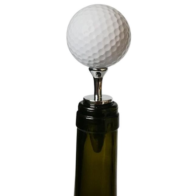 Golf + Tee Shape Red Wine Bottle Stopper, Size: 10 x 4.2cm - DealBuddy