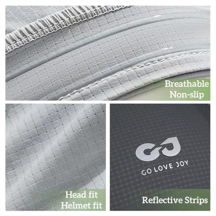 GOLOVEJOY XMZ293 Unisex Cycling Cap Helmet - Compatible Quick - Dry Sports Hat For Biking, Running, Hiking - DealBuddy