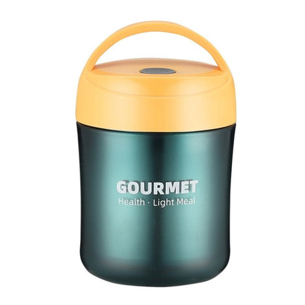 GOURMET Stainless Steel Insulation Cup Double - Sealed Insulation Soup Cup - DealBuddy