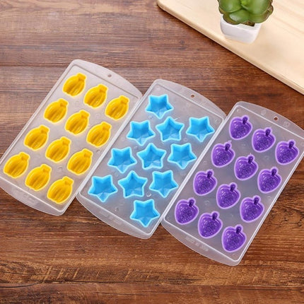 Grape Shaped Silicon Ice Cube Tray / Ice Mold Random Color - DealBuddy