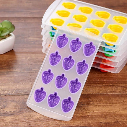 Grape Shaped Silicon Ice Cube Tray / Ice Mold Random Color - DealBuddy