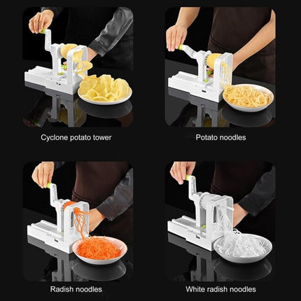 Grater Vegetable Potato Spiral Slicer Whirlwind Fruit Vegetable Spiral Machine - DealBuddy
