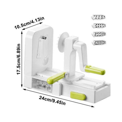 Grater Vegetable Potato Spiral Slicer Whirlwind Fruit Vegetable Spiral Machine - DealBuddy
