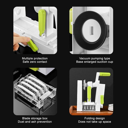 Grater Vegetable Potato Spiral Slicer Whirlwind Fruit Vegetable Spiral Machine - DealBuddy