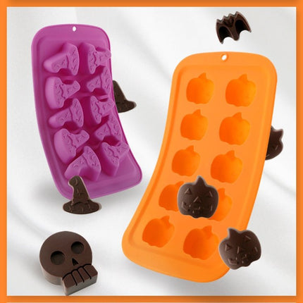 Halloween Cartoon Baking Set Chocolate Mold - DealBuddy